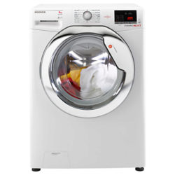 Hoover Dynamic DXOC69C3 Freestanding Washing Machine with One Touch, 9kg Load, A+++ Energy Rating, 1600rpm Spin White